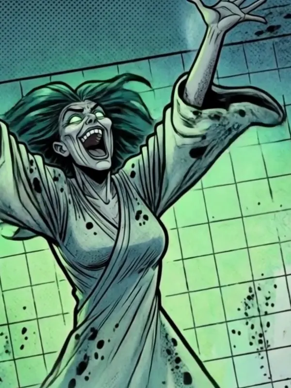 Illustration of Madame Mildew, the mildew villain