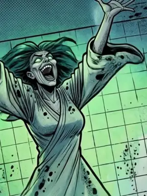 Illustration of Madame Mildew, the mildew villain